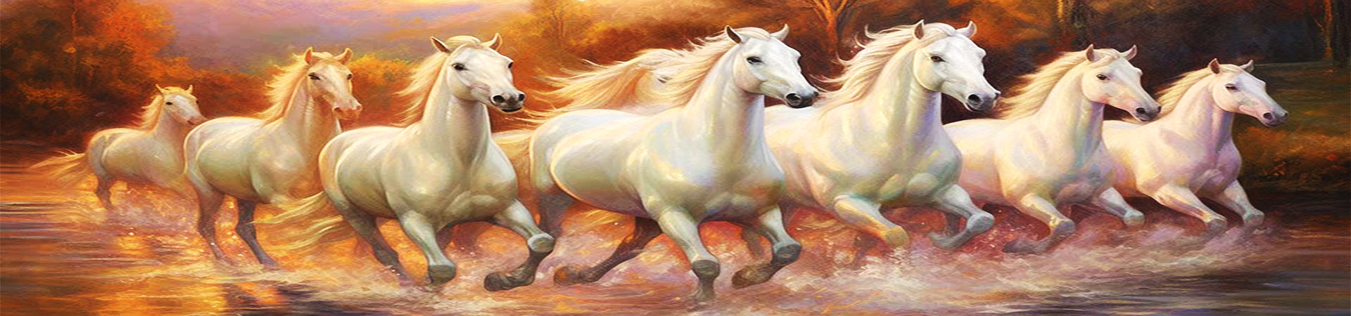 Vastu Seven Running Horses