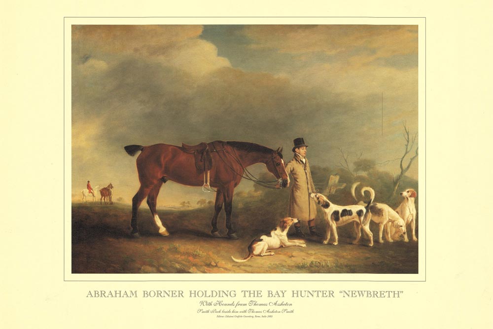 Abraham Borner Holding The Bay Hunter