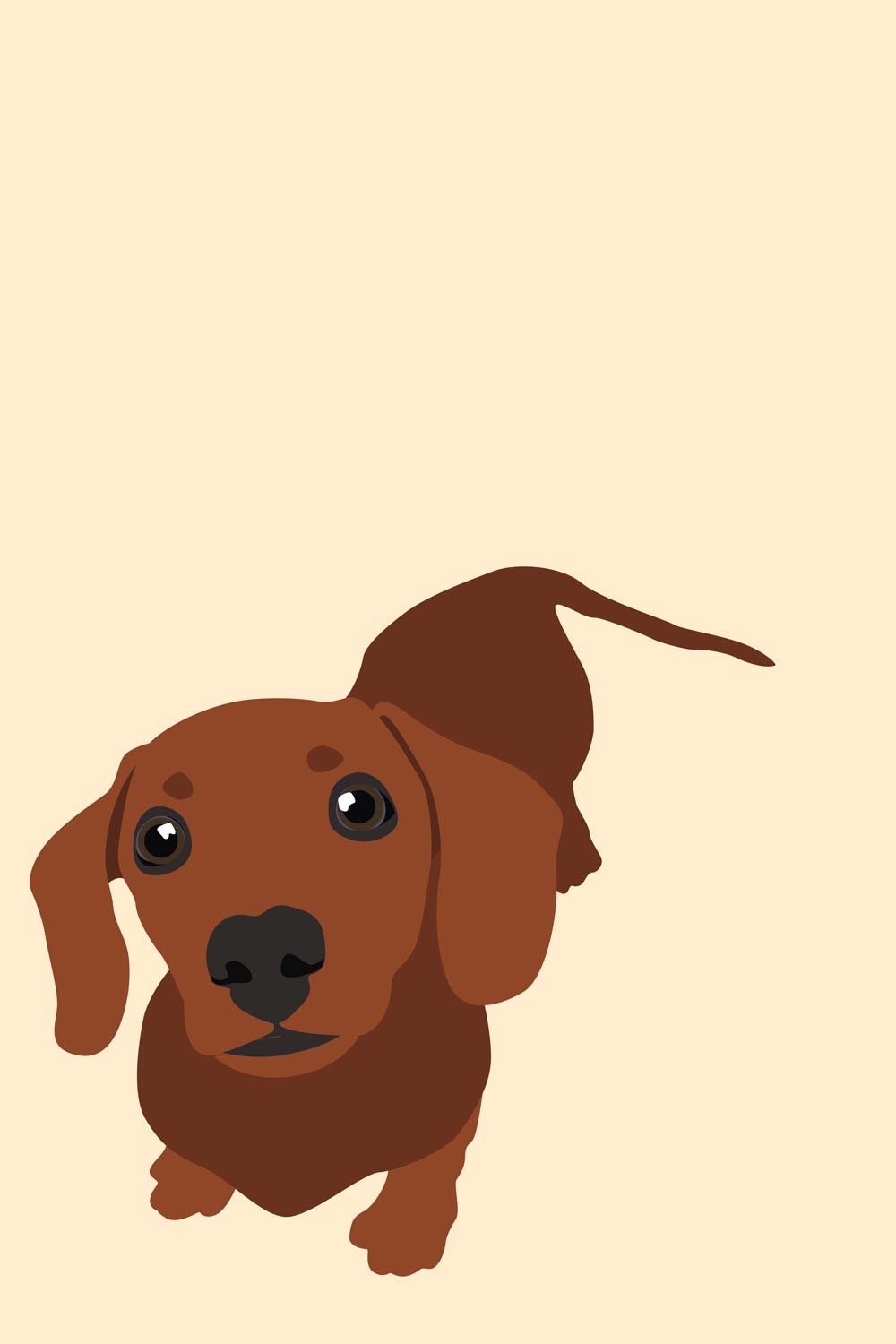 Hund poster Maximalist Animals