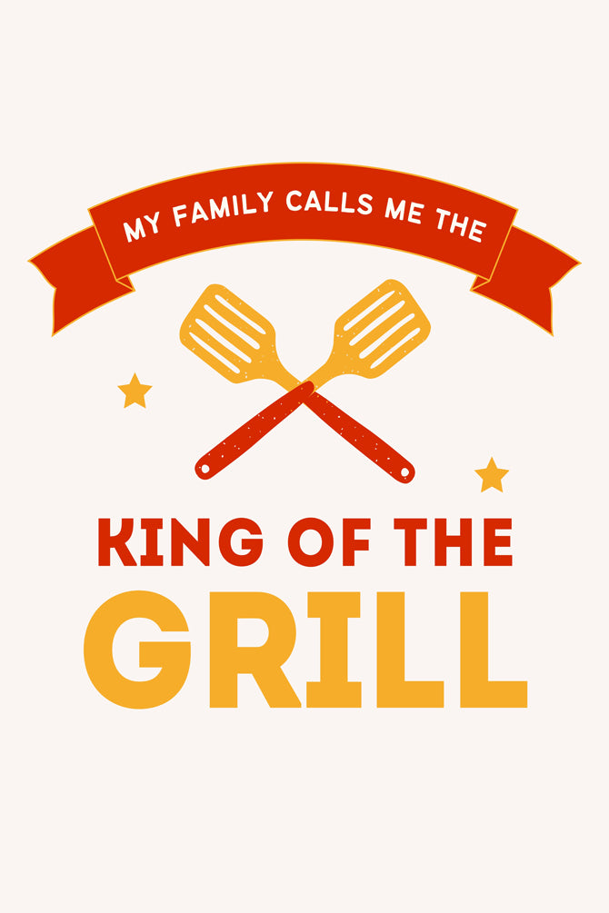 King Of The Grill - Kitchen Art Print