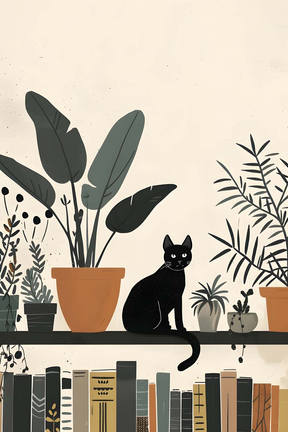 Cozy Cat Maximalist Animals