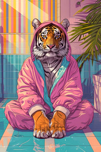 the-hoodie-hunter-maximalist-animals-wall-art