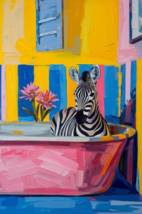 zebra-soak-maximalist-animals-wall-art