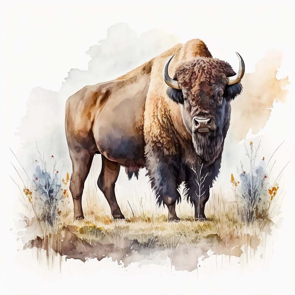 American Buffalo Print