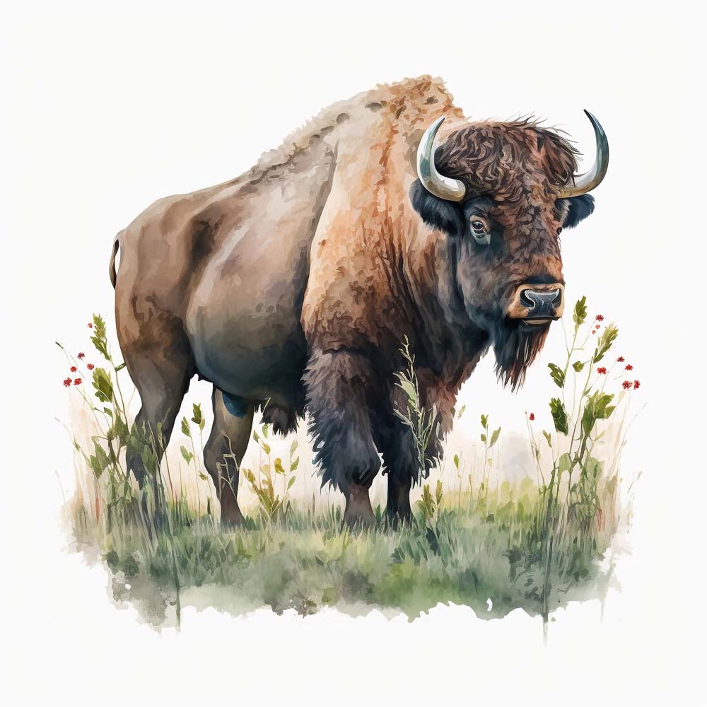 American Buffalo Print