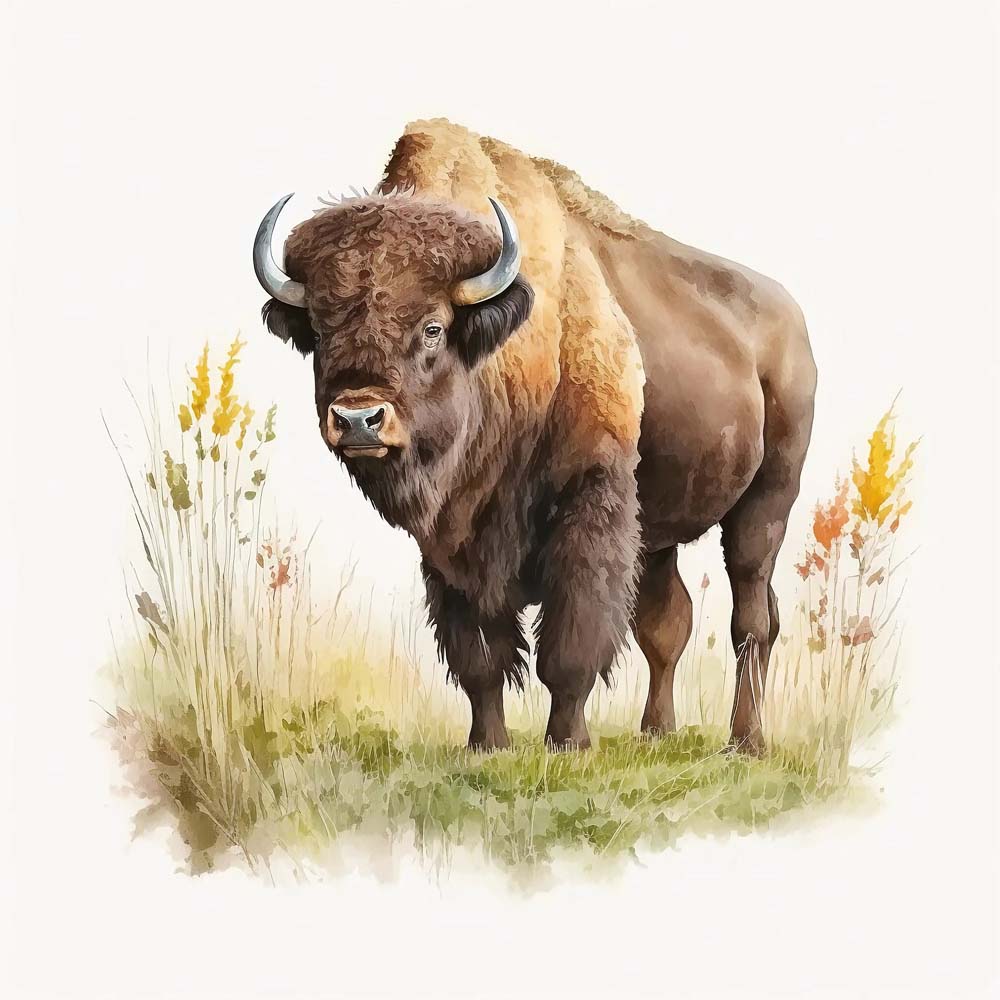American Buffalo Print