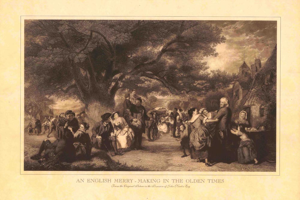 An English Merrymaking A Hundred Years Ago