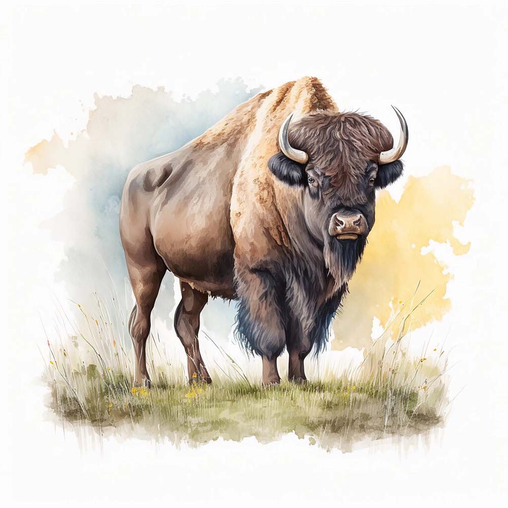 American Buffalo Print