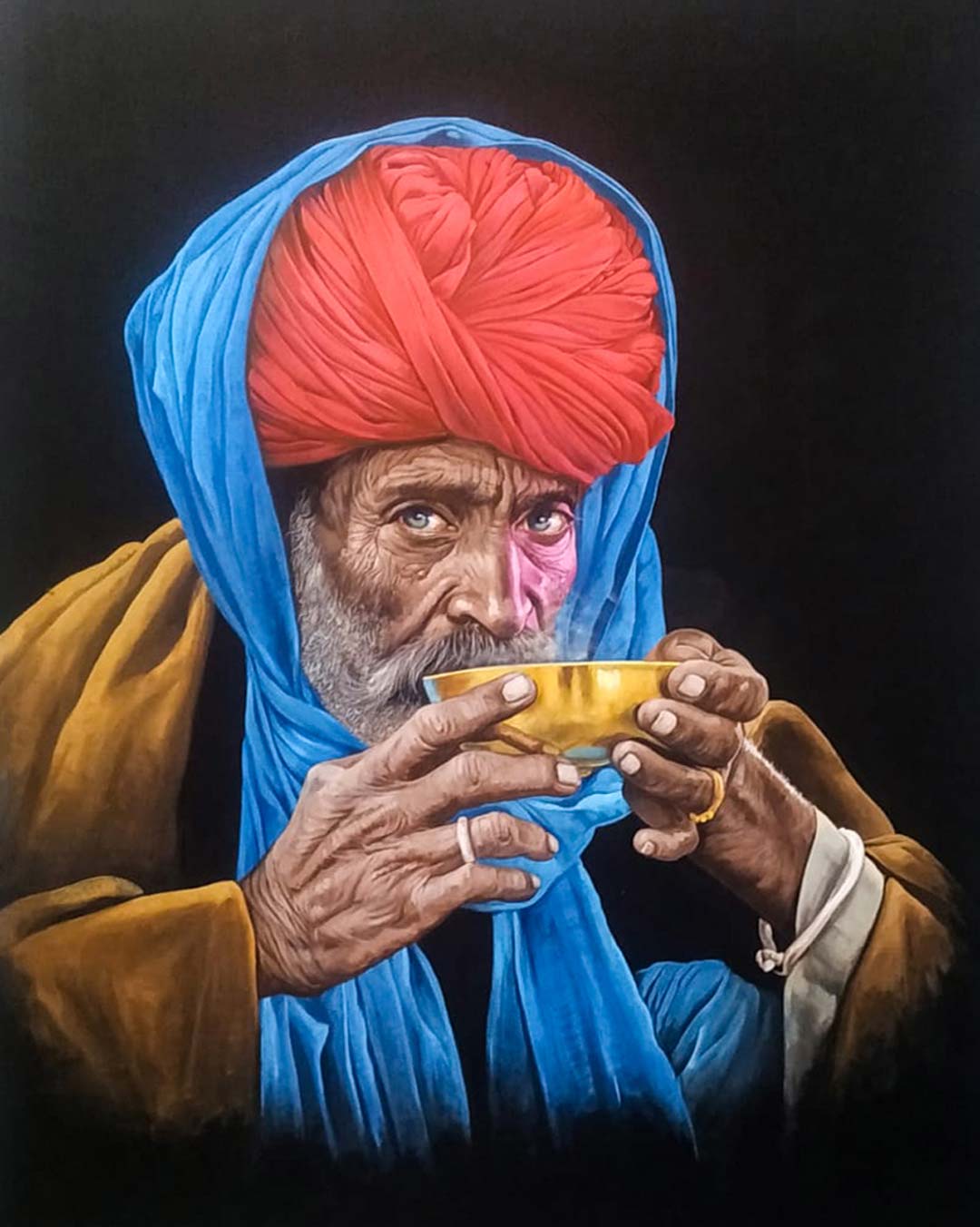 Rajasthani Man In Turban II