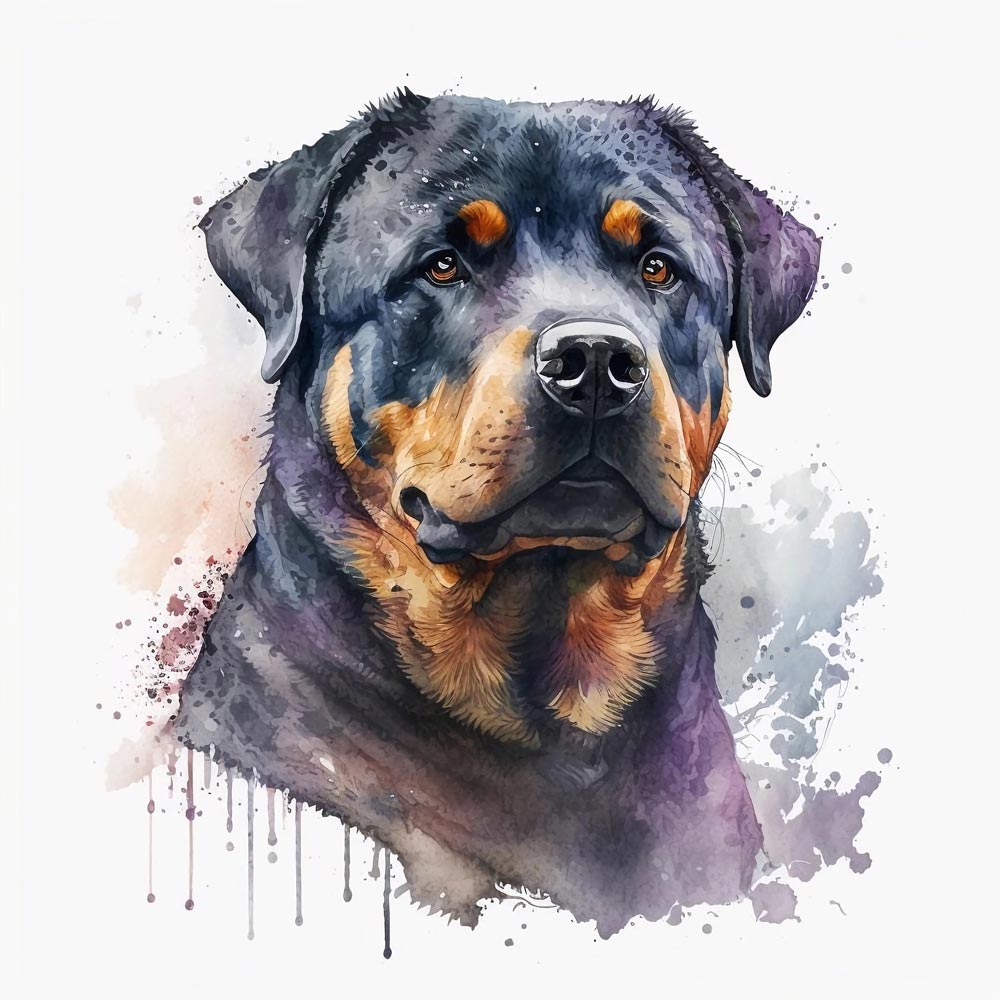 Water Color Dog