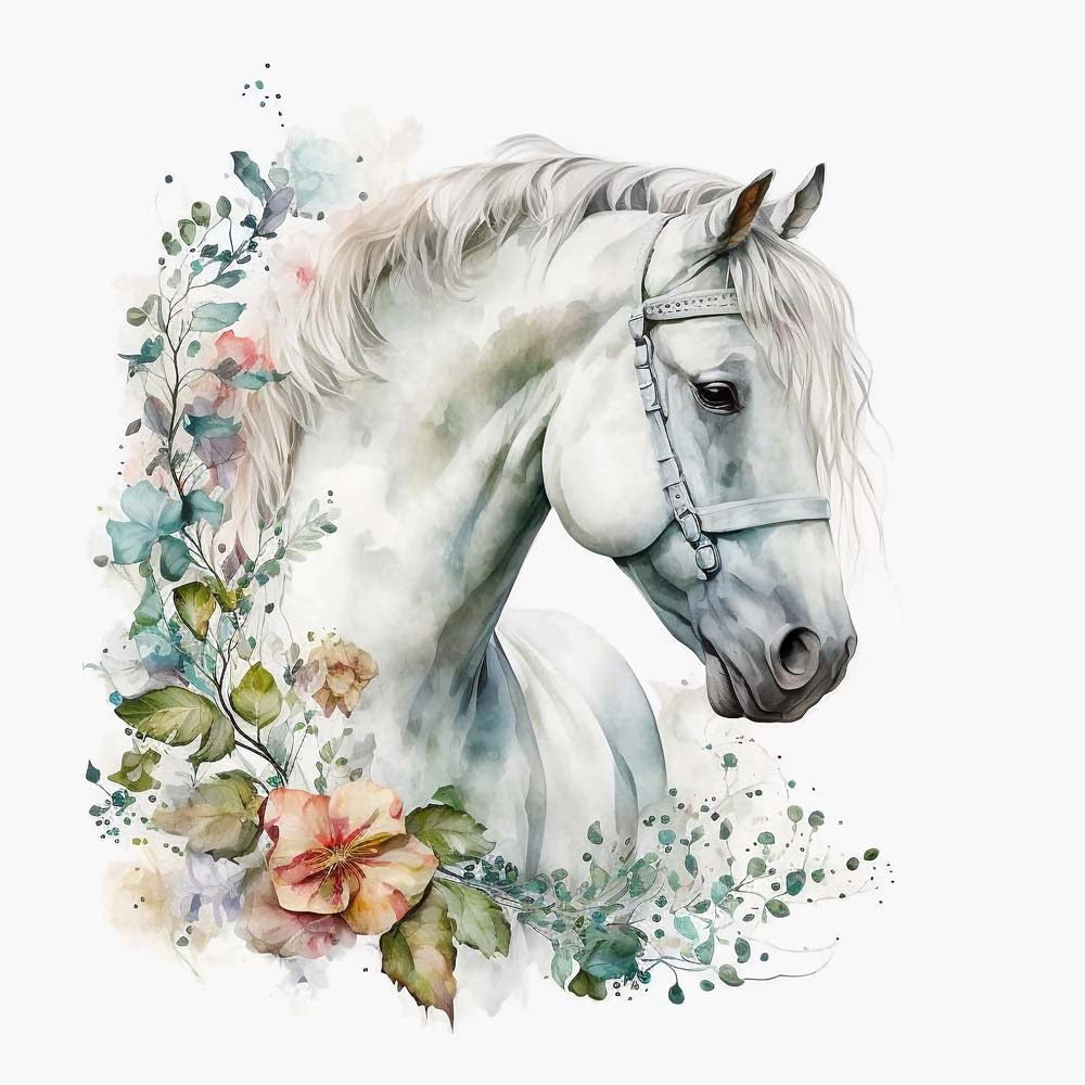 Boho Horse Print