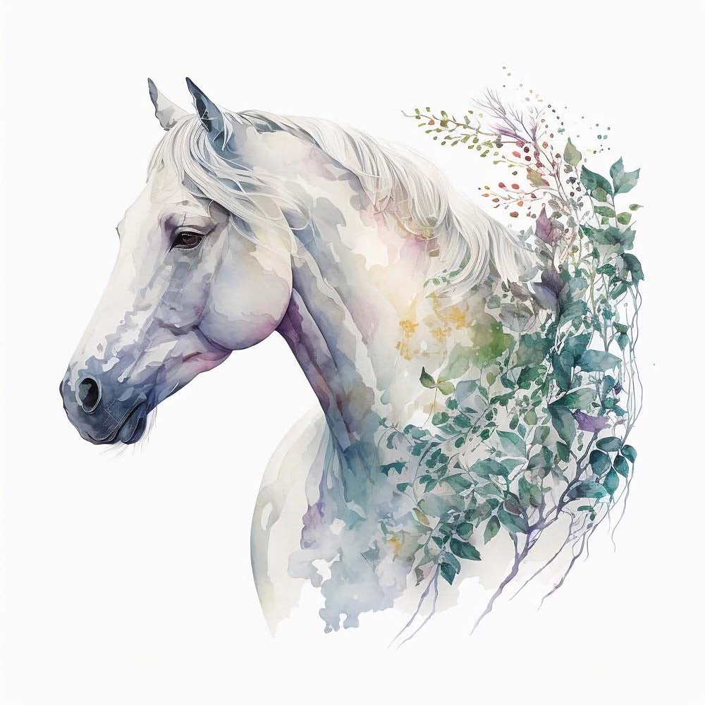 Boho Horse Print