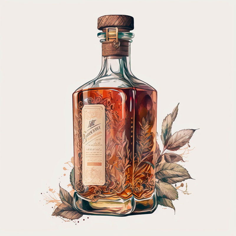Savor the Moment: Whisky Bottle Art