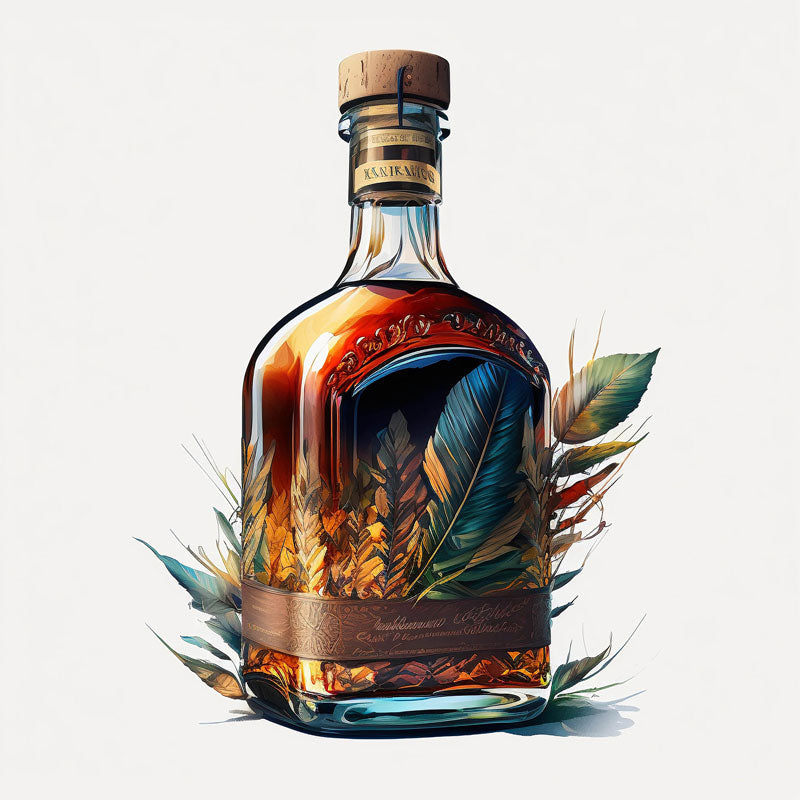 Savor the Moment: Whisky Bottle Art