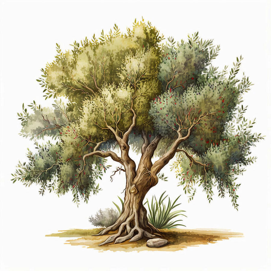 Olive Tree Print