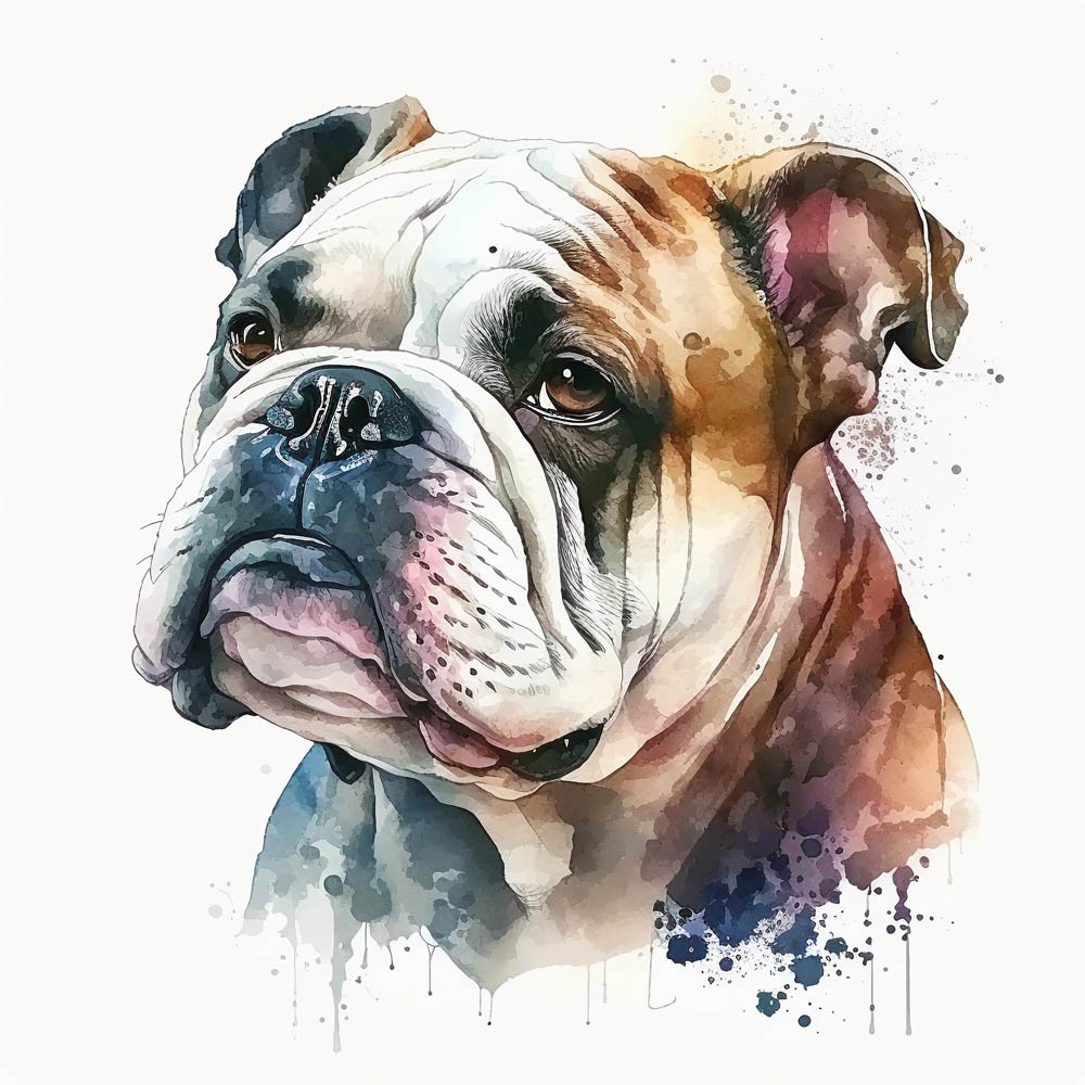 Water Color Dog