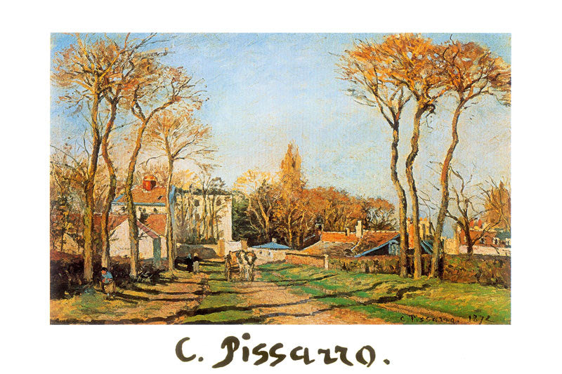 The Entrance to the Village of Voisins, 1872