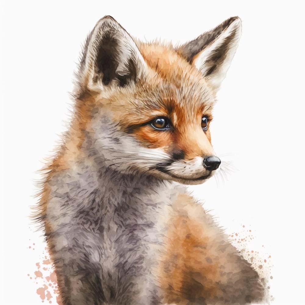 Red Fox Print