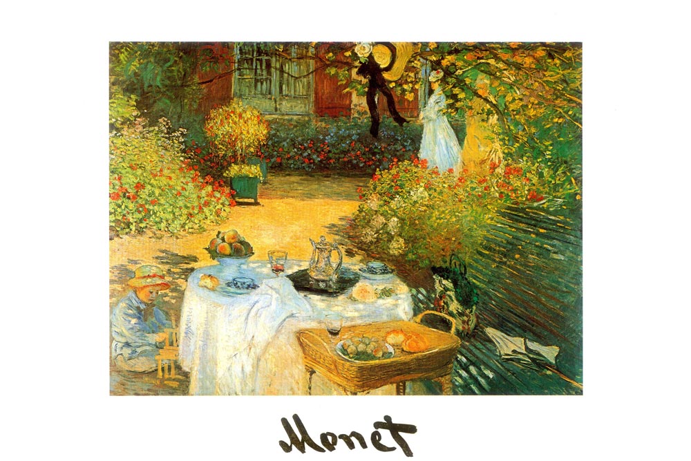 Claude Monet - The Lunch, 1873