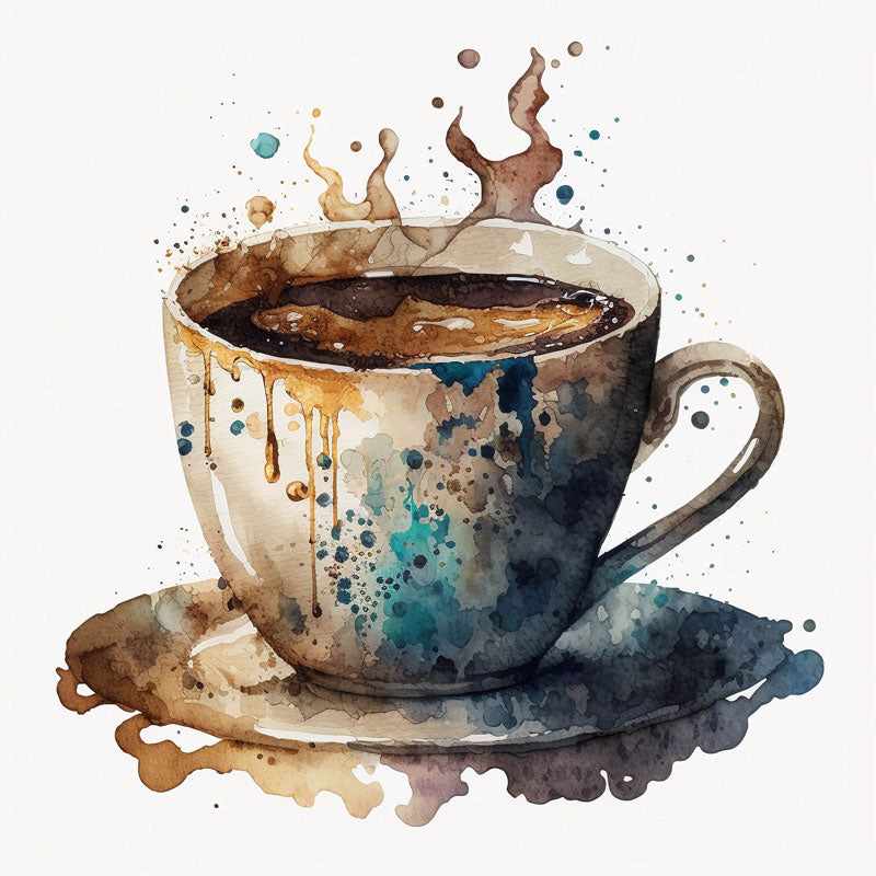 Sip of Solitude : Isolated Coffee Cup