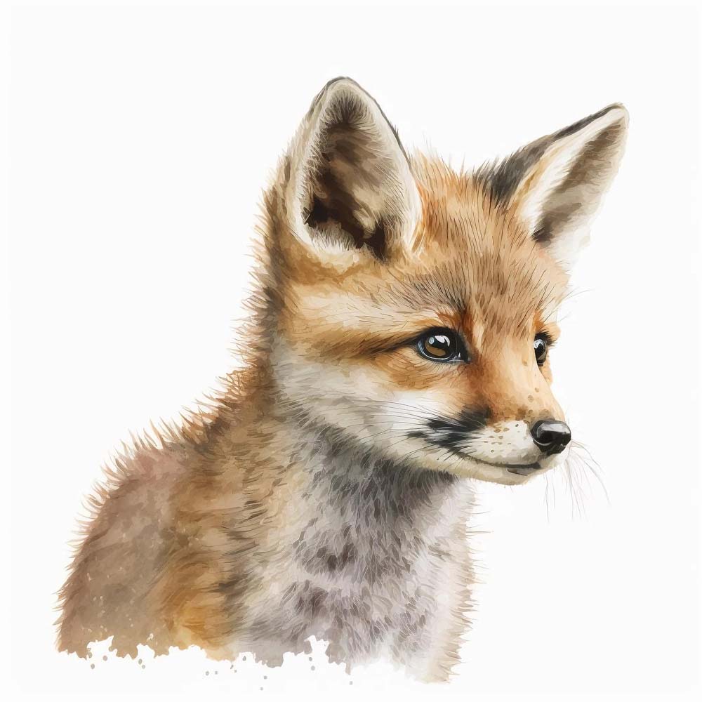 Red Fox Print