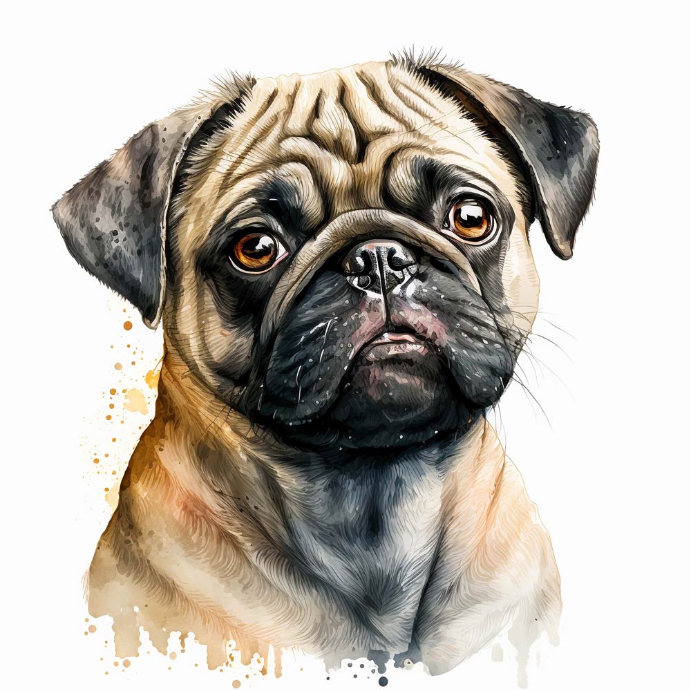 Water Color Dog