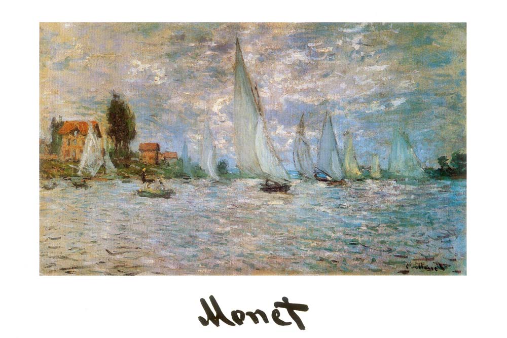 The Boats Regatta at Argenteuil