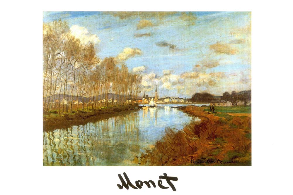 The Seine at Argenteuil 1873