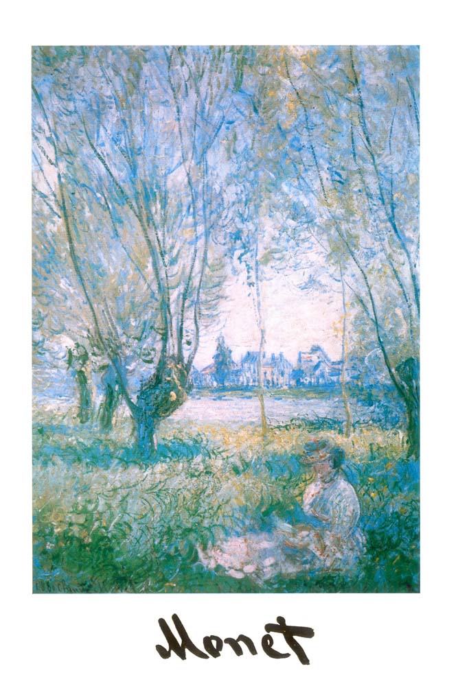 Woman Sitting under the Willow 1880