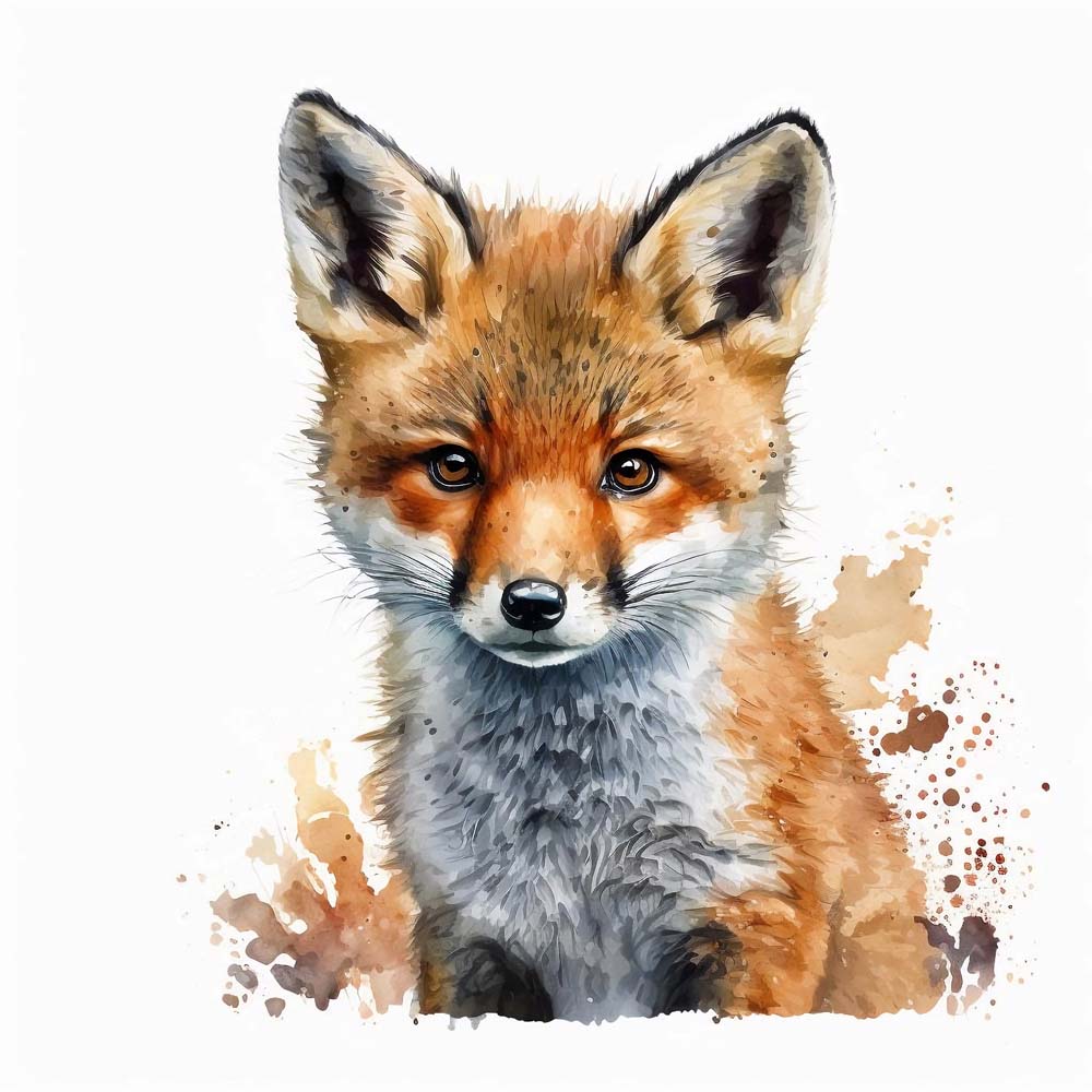 Red Fox Print