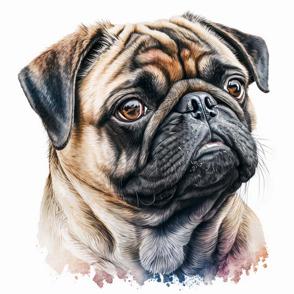 Water Color Dog