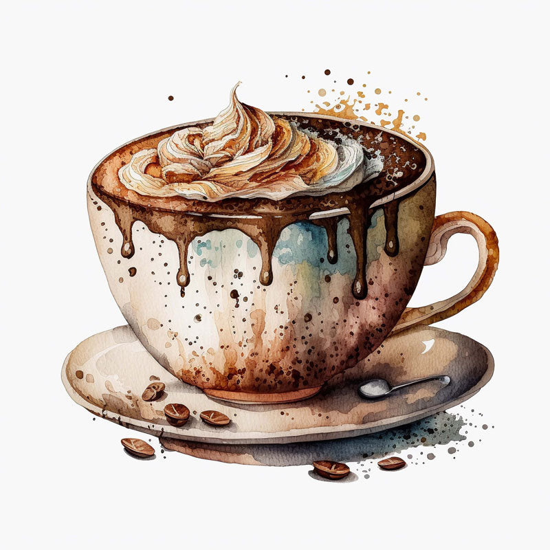 Sip of Solitude : Isolated Coffee Cup