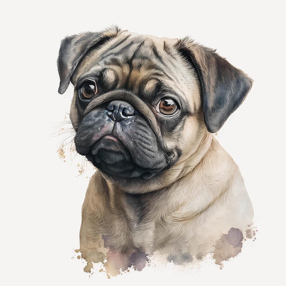 Water Color Dog