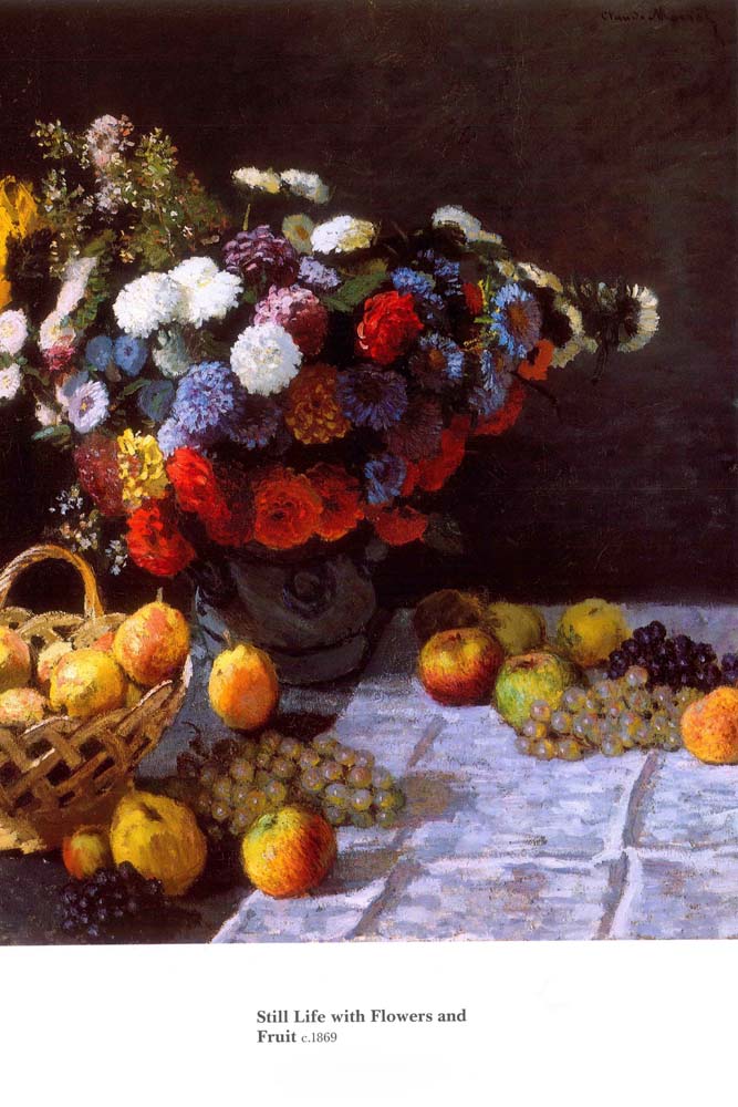 Still Life with Flowers and Fruit