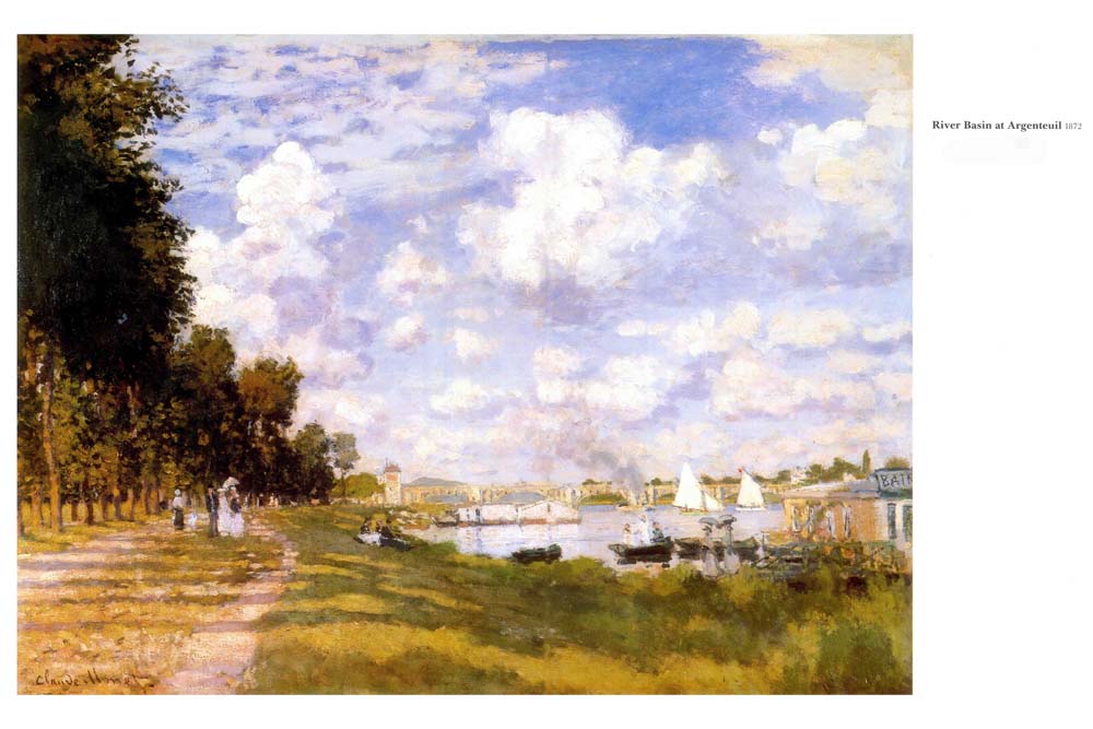 Bassin Dargenteuil by Monet