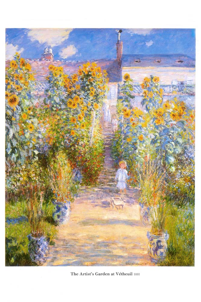 The Artist's Garden at vetheuil