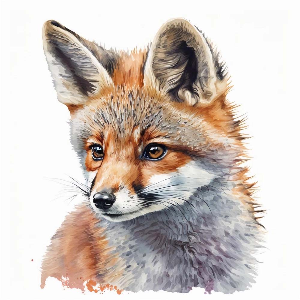 Red Fox Print