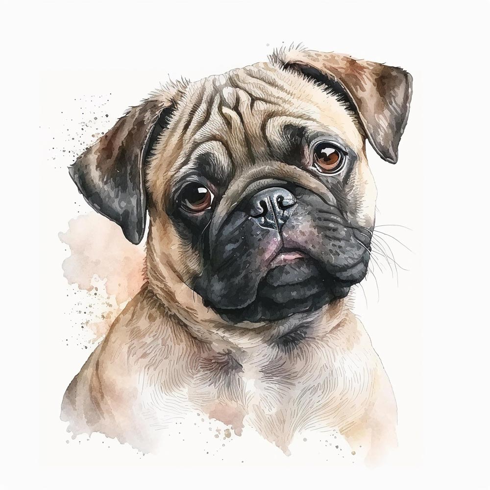 Water Color Dog
