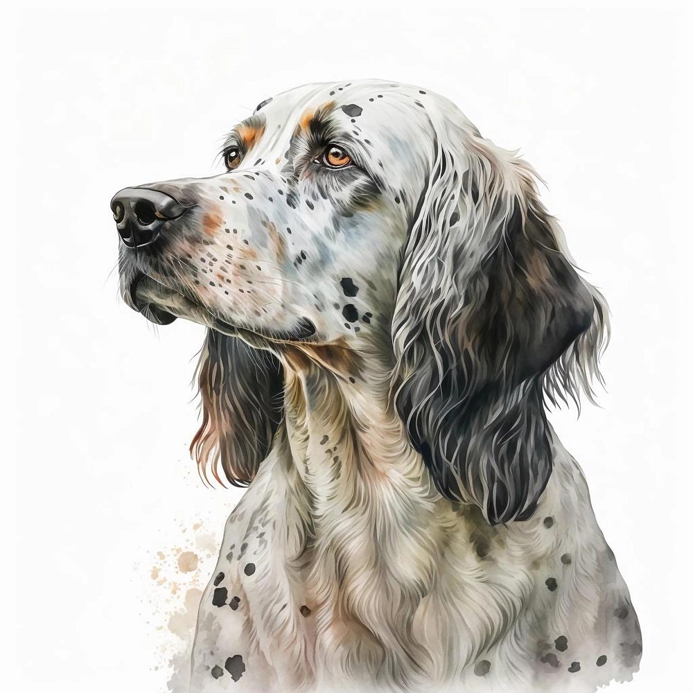 Settling into Beauty: Exploring English Setter Dogs