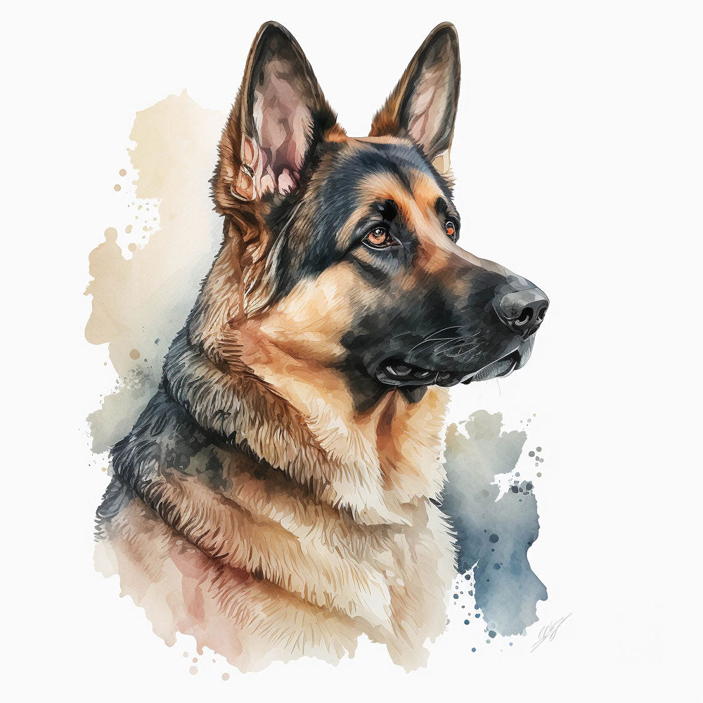 Water Color Dog