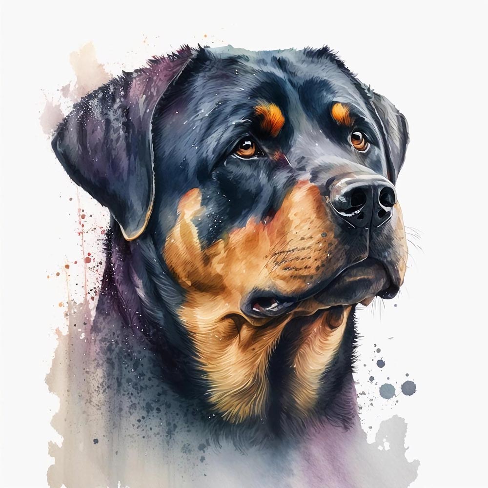 Water Color Dog