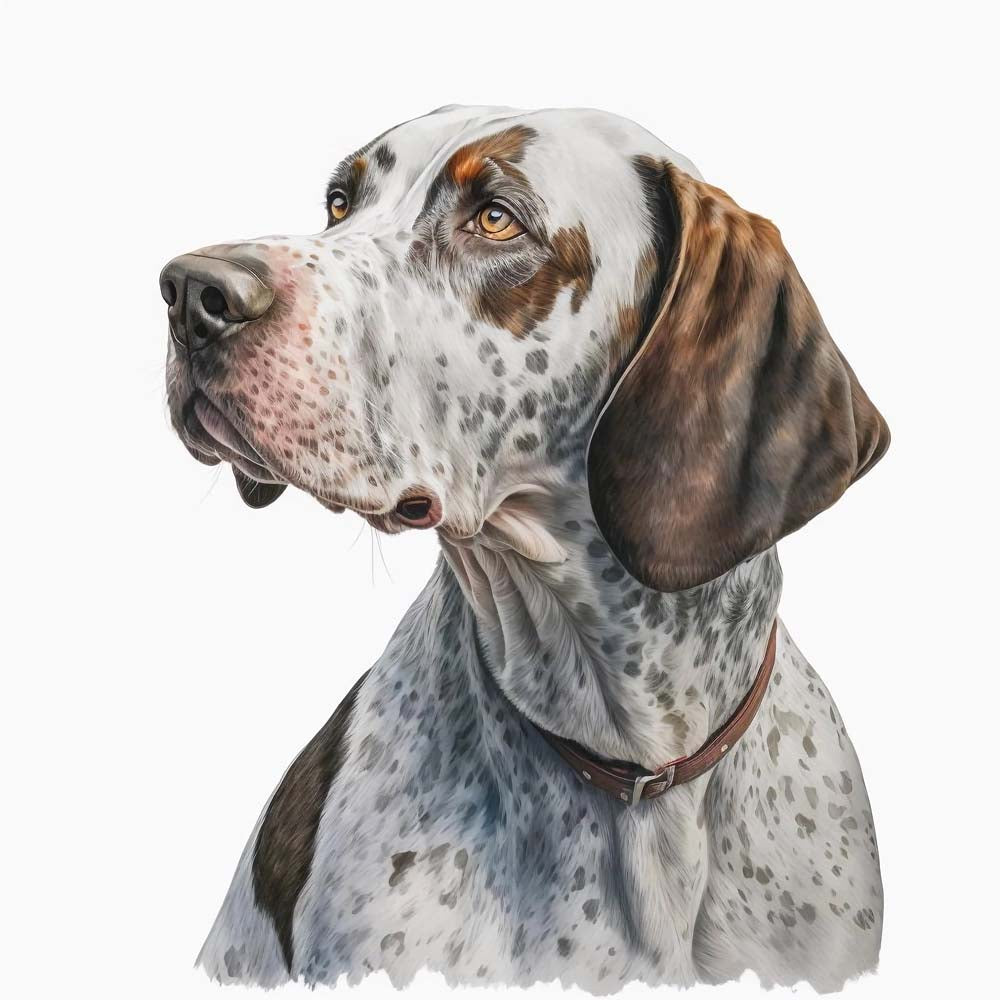Short Haired Pointer Dog Print
