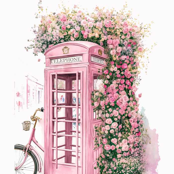London Calling: Iconic Phone Booth Art