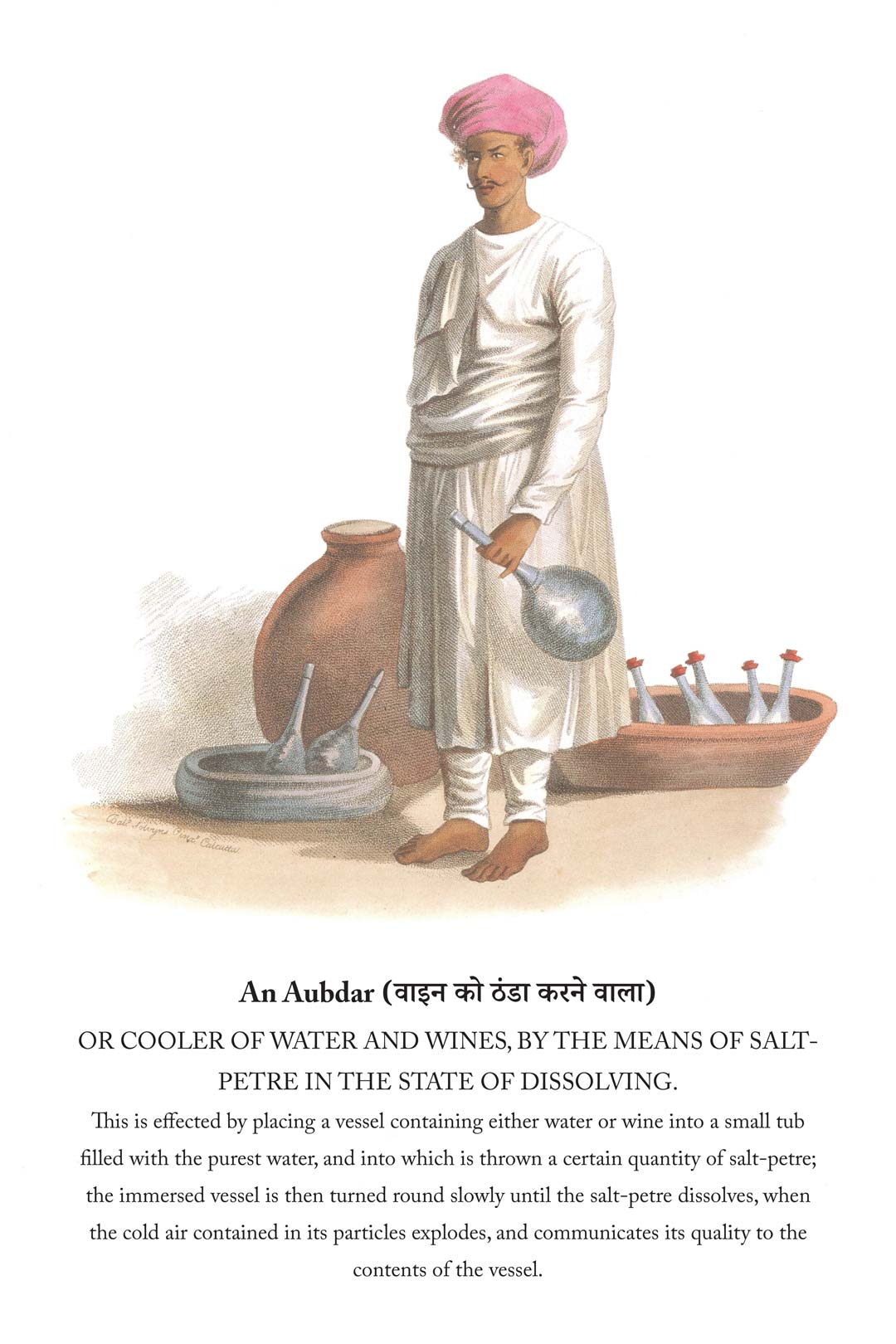 History Of The Indian Dresses : An Aubdar (वाइन को ठंडा करने वाला)