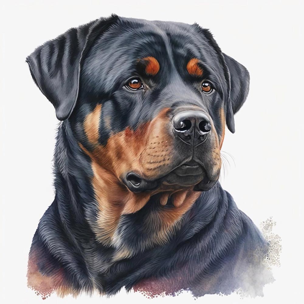 Water Color Dog