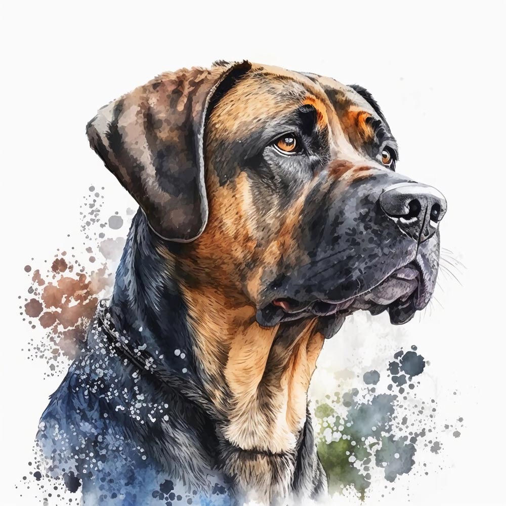 Water Color Dog