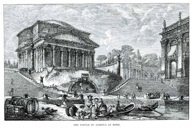 Agrippa Temple, Rome - World Famous Architecture