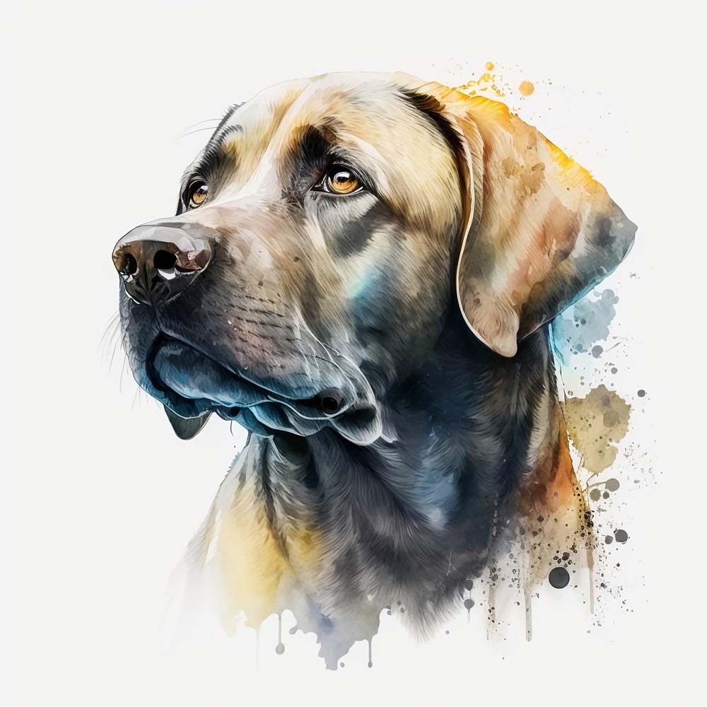 Labrador Retriever Dog Print