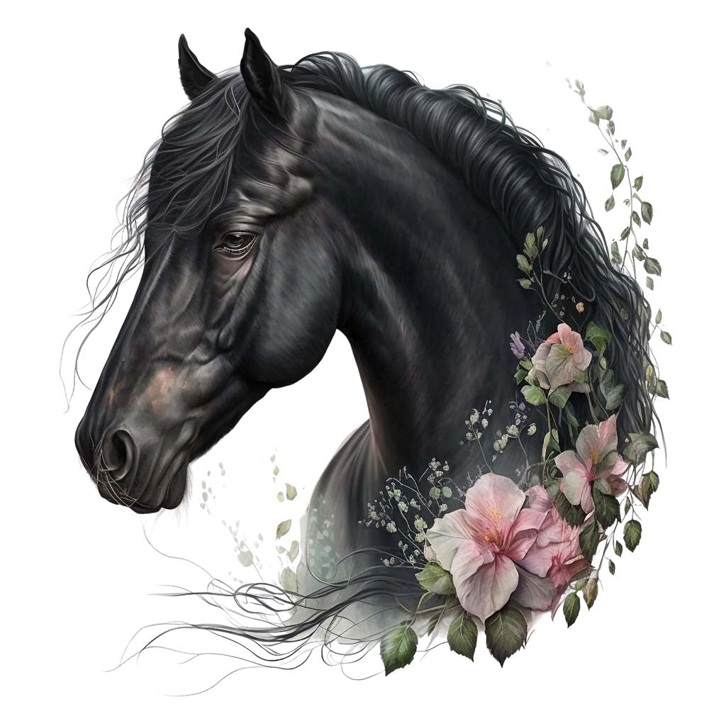 Boho Horse Print