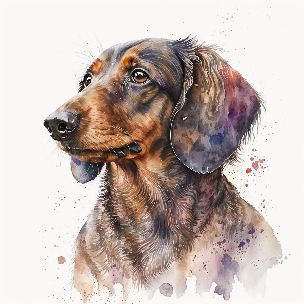 Water Color Dog